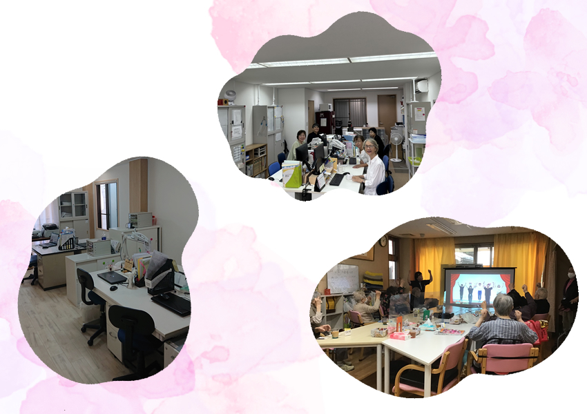 菜の花会施設見学